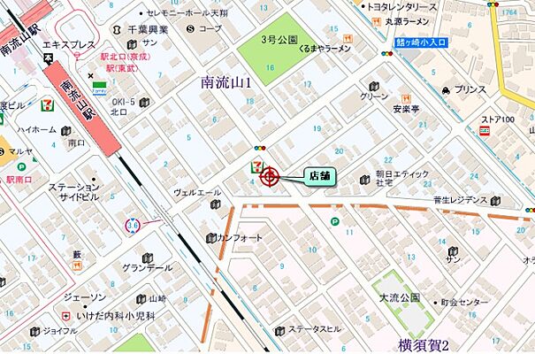 HILLS 桂友不動産株式会社の周辺地図
