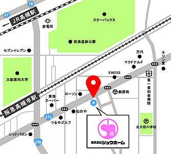 株式会社ショウホームの周辺地図