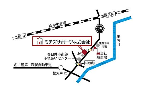 MICHI´S　SUPPORTS株式会社　ボタニカルハウスの周辺地図