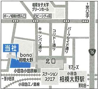 株式会社マトリックストラスト 相模大野センターの周辺地図