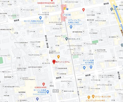 株式会社アットシステムの周辺地図