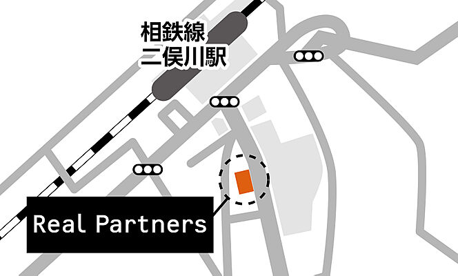 リアルパートナーズ株式会社　二俣川店の周辺地図