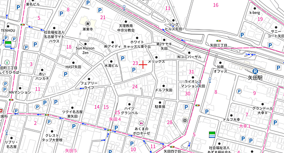 株式会社Ap．9の周辺地図