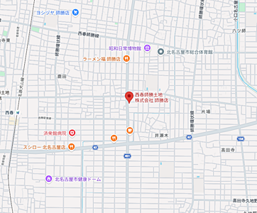 西春師勝土地株式会社 師勝支店の周辺地図