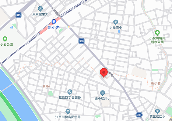 LIXIL不動産ショップ新小岩店 株式会社COREの周辺地図