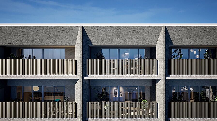 デュオヒルズ石垣真栄里 バルコニー完成予想CG