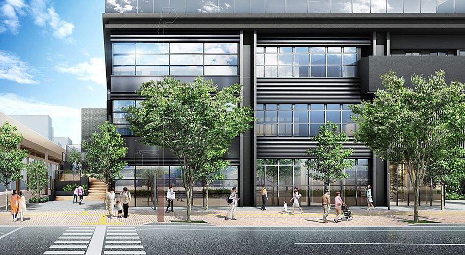 （仮称）岡山表町再開発タワーマンションプロジェクト 外観完成予想CG