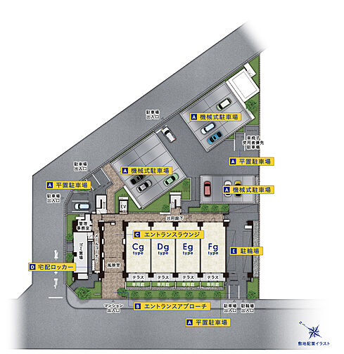レーベン三河安城REPRENT 共用部