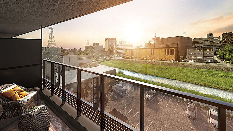 レーベン盛岡紺屋町 共用部