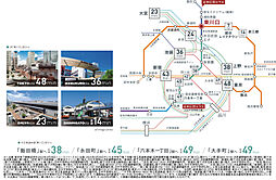 レーベン東川口 ZEFEEL アクセス図
