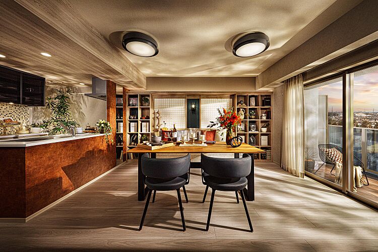 レーベン川越南大塚GENIX リビング・ダイニング