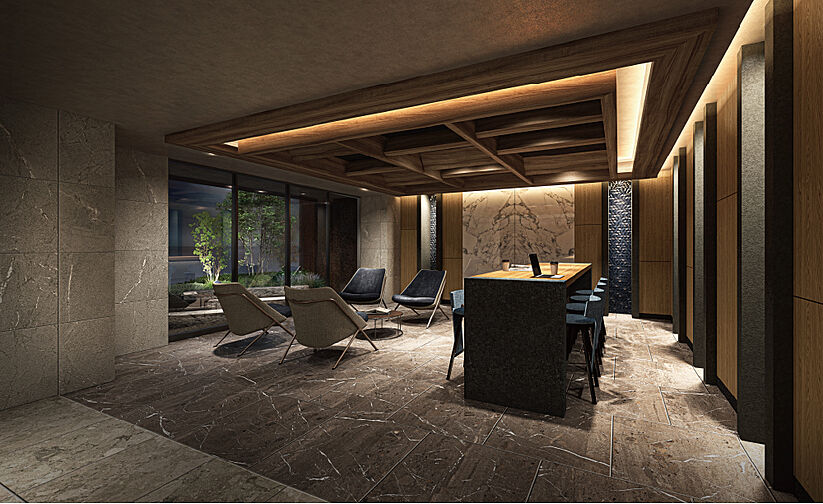 レーベン徳山 ONE LUXE 共用部