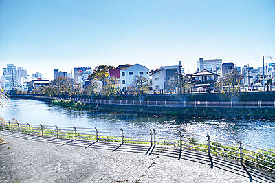 田川 約160m