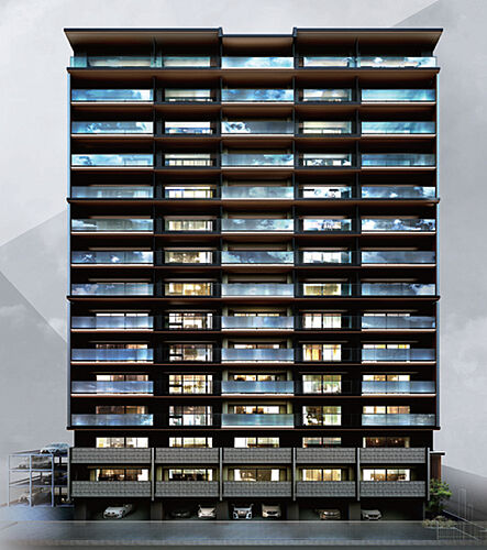 レーベン長町 THE GATE 外観完成予想CG