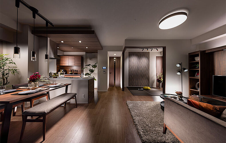 レーベン名古屋 MARK EAST リビング・ダイニング・キッチン