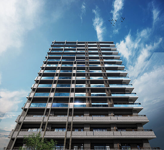 レーベン草加 CROWNEL 外観