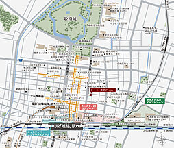 レーベン姫路Project 現地案内図