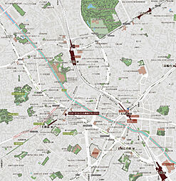 クリオ ラベルヴィ不動前グランクラス 現地案内図