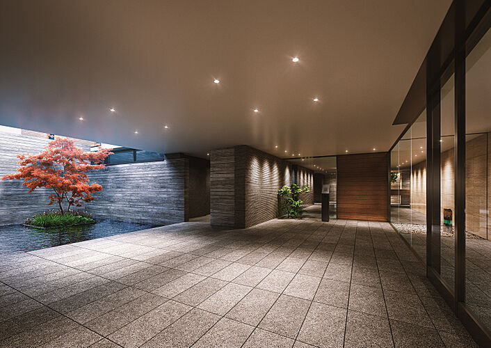 クリオ桜新町ザ・クラシック エントランスホール完成予想図