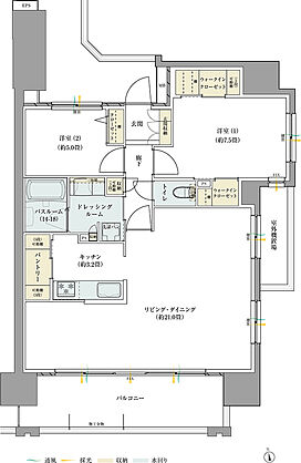 サーパス藤塚テラス 間取り D【menu1】