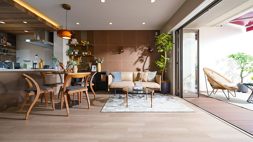 ヴェレーナ武蔵新城 リビング・ダイニング・キッチン