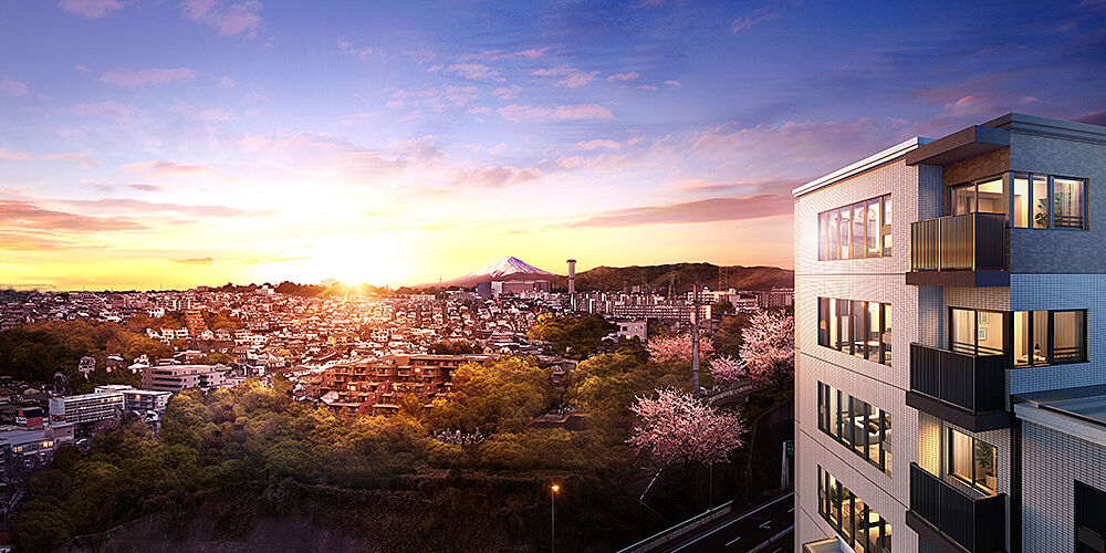 ヴェレーナ横浜岩井町ヒルズ 外観完成予想CG