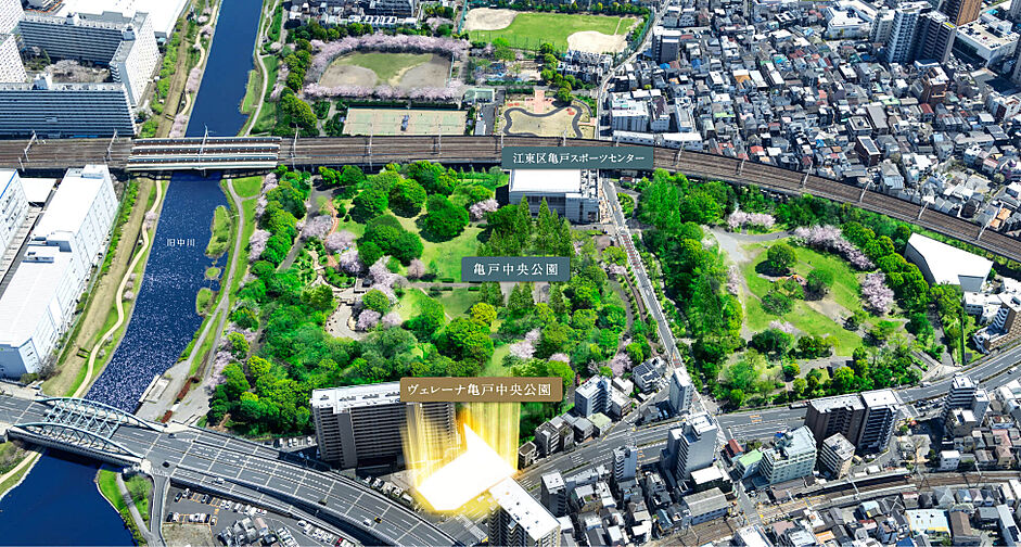 ヴェレーナ亀戸中央公園 外観