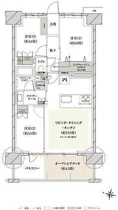 ヴェレーナ亀戸中央公園 間取り JOD
