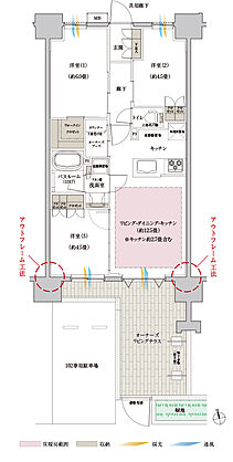 ブリシア浅草VIIマスターコート 間取り Eg