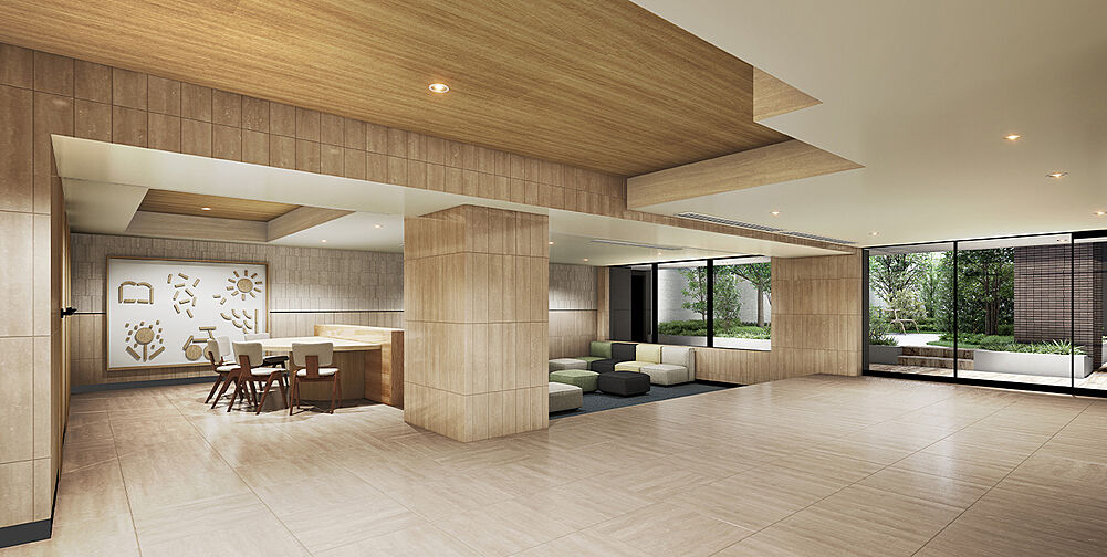 ヒルズグランデ稲毛 共用部