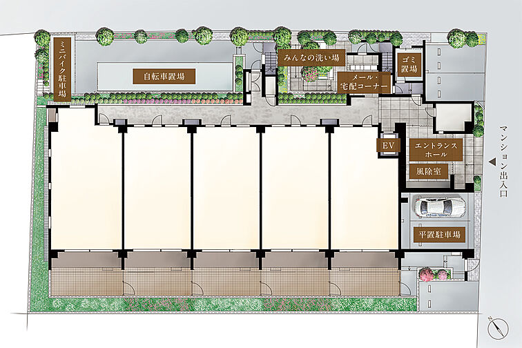 リビオ浦安ザ・プレイス 共用部