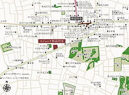 ルジェンテ新高円寺 現地案内図