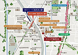 イニシア南茨木 現地案内図