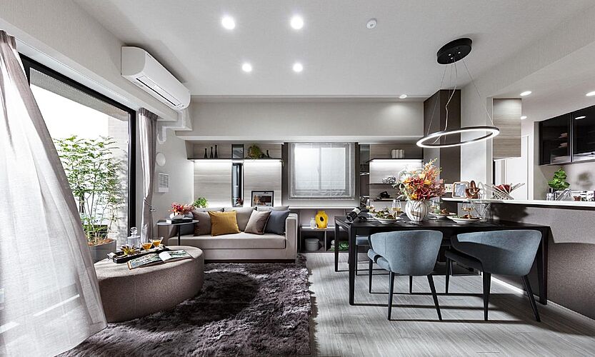 ルネ柏ディアパーク リビング・ダイニング（A1タイプ)