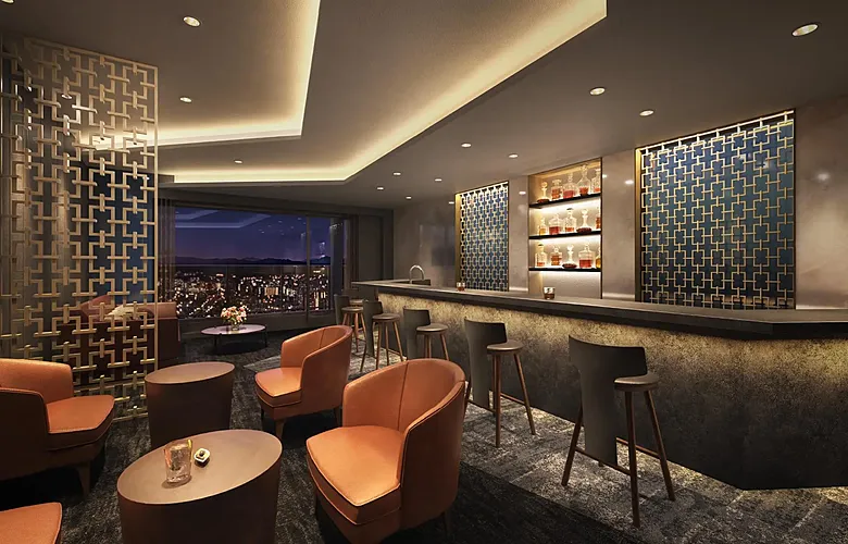 ルネタワー八王子 スカイラウンジ完成予想CG（30F）