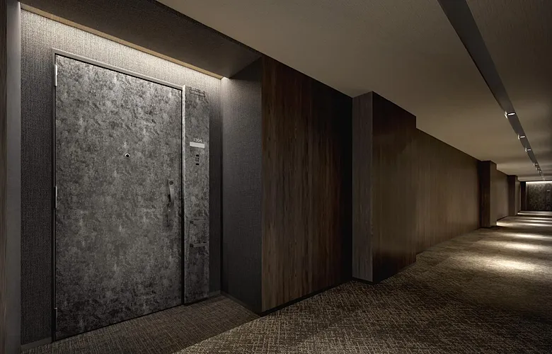 ルネタワー八王子 内廊下完成予想CG