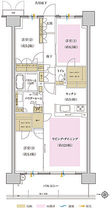 プレミスト藤が丘 間取り P-B2