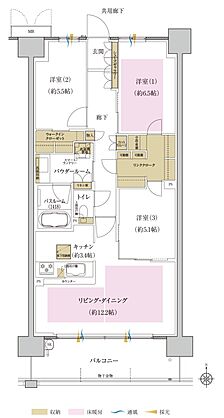 プレミスト藤が丘 間取り S-K2g