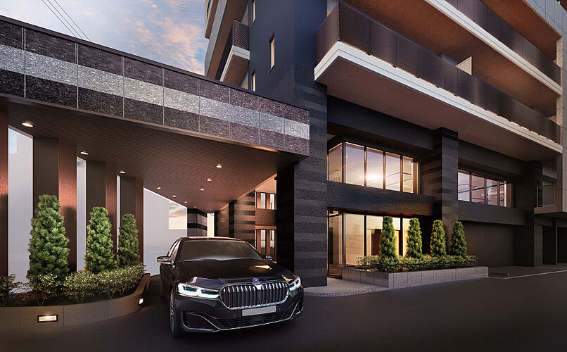 プレミスト札幌環状通東ステーションサイド エントランス完成予想図