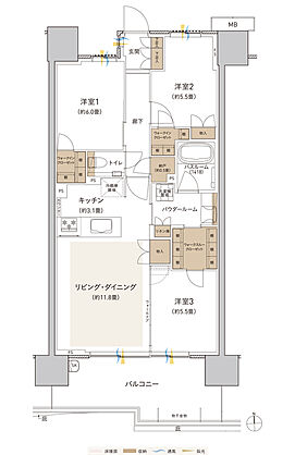 プレミストつくば研究学園 間取り BL