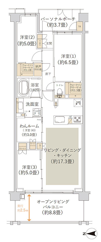 タイプ:ParkCourt-B
