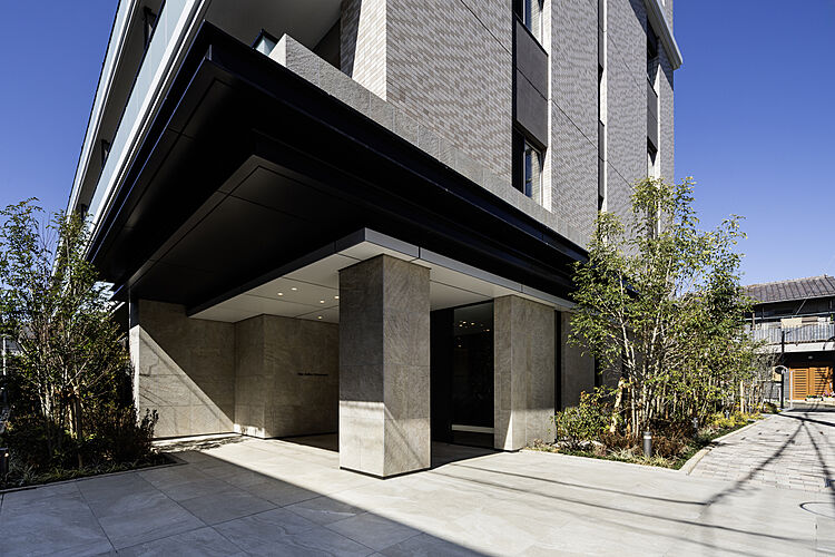 クレストラフィーネ新川崎 エントランスホール(竣工写真)