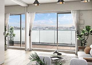 クレストシティ鎌倉大船サウス 連窓サッシ