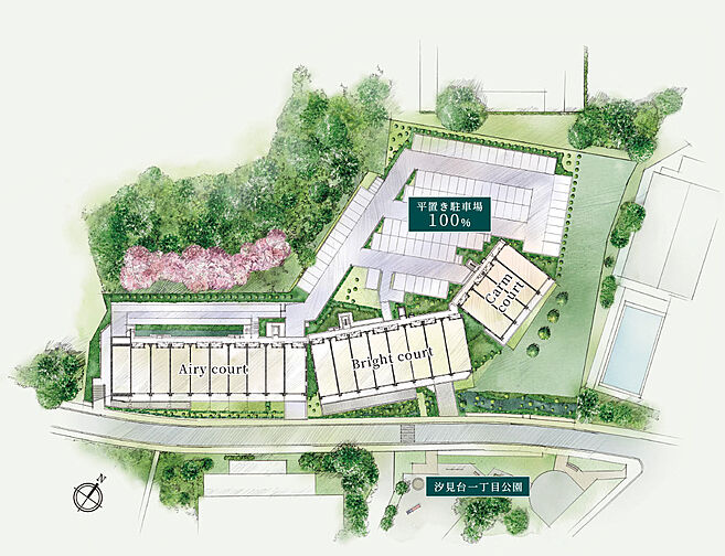 クレストレジデンス横浜汐見台パークフロント 共用部