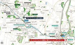 クレストフォルム横浜踊場 現地案内図