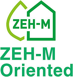 [「ZEH-M」Oriented] 「サンクレイドル小作」では、断熱性能を高め、大幅な省エネを実現し、サンクレイドルシリーズではじめて「ZEH-M」Oriented認定を取得しました。※1
