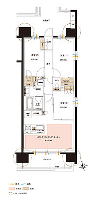サンクレイドル池下 間取り C