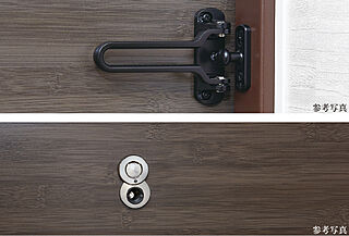 サンクレイドル北越谷駅前 ドアガード＆ドアスコープ裏ぶた