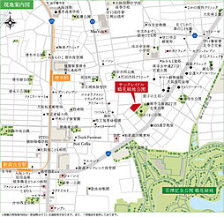 サンクレイドル鶴見緑地公園 現地案内図
