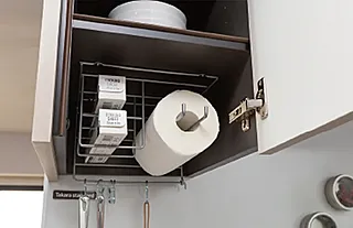 サンクレイドル桶川II マルチハンガー吊戸棚(耐震ラッチ付)